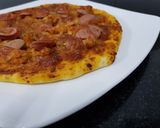 Hình bước làm 15 của món Bữa sáng Bánh pizza hải sản