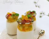Foto langkah ke 4 dari resep Puding Sutra Buah.