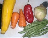Foto del paso 5 de la receta: Wok de verduras con carne de res