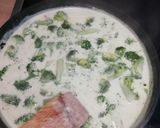 Csirkemell brokkolis tejszínes szószban recept fázis 4 fotója