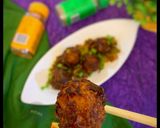 A picture of step 5 of Cabbage Manchurian.