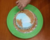 Foto langkah ke 13 dari resep Tutorial Menghias Kue Tema “Pantai” dengan Buttercream (Simple Decor).