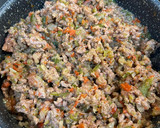 Foto del paso 5 de la receta: Pasta filo con carne y verduras en Airfryer Cosori (inspirado en Burek Bosnio)