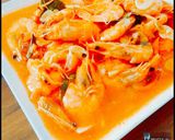 Foto langkah ke 7 dari resep Udang Saos Pedas.