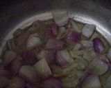 A picture of step 1 of Palak chana sabzi.