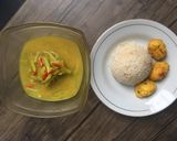 Foto langkah ke 3 dari resep Nasi liwet fiber creme & sayur jipang / labu siam.