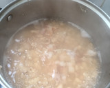 Foto del paso 1 de la receta: Frejoles con tocino y filete de pescado frito (aderezo simple y saludable)