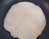 A picture of step 5 of Stuffed Maida crepe fried rolls.