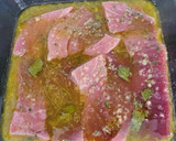 Foto del paso 1 de la receta: Atún rojo en adobo increíble