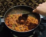 A picture of step 8 of CHATPATA RAJMA WRAP/RED KIDNEY BEANS BURRITOS.