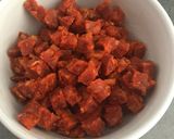 Une image de l'étape 1 de Baguette farcie chorizo.