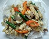 Foto langkah ke 6 dari resep Tumis tempe kacang panjang.