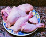 Foto del paso 1 de la receta: Pollo a la chapa con papas y batatas