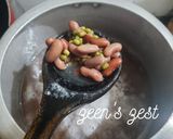 A picture of step 1 of Lentil Mixed Rajma.