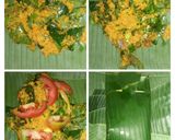 Foto langkah ke 14 dari resep Pepes Ikan Bawal ft Ikan Kembung Bumbu Kelapa Muda.
