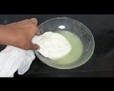 A picture of step 2 of Chocolate shrikhand.