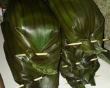 Foto langkah ke 6 dari resep Nasi bakar ayam suwir teplon.