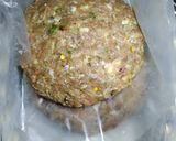 A picture of step 3 of Make & Freeze Burger patty.