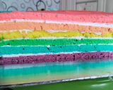 Foto langkah ke 6 dari resep Rainbow cake.