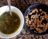 Foto del paso 1 de la receta: Sorrentino de espinaca c/ pesto de albahaca y almendras #Mercado
