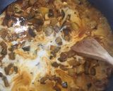 A picture of step 2 of Mushroom, Aubergine and Potato Curry.