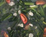 Foto langkah ke 5 dari resep Sayur Hijau Sehat NO MSG (Ca Sawi Hijau & Kacang panjang).