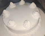 A picture of step 13 of Eggless vanilla cake.