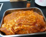 Parasztsonkás egyben sült tarja recept fázis 1 fotója