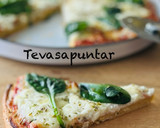 Foto del paso 4 de la receta: Pizza con harina de garbanzos 🍃🍕 🍕🍃