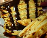 A picture of step 5 of Pancakes.