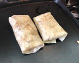 A picture of step 8 of Sonoran Machaca Burritos.