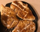 A picture of step 4 of Air fried chicken breasts.