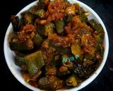 मसाला भिंडी (masala bhindi recipe in Hindi) रेसिपी चरण 3 फोटो