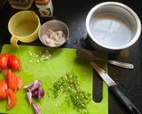 A picture of step 1 of Fish stew.