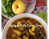 Foto langkah ke 4 dari resep Sup Kentang Pedas Kuah Kari Lemon 🍋.