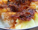 A picture of step 8 of Yam and oil.
