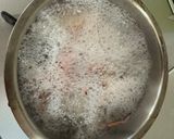 A picture of step 2 of Japanese Crab Miso Soup.