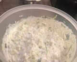 Indiai krumplis tészta, uborka tzatzikivel recept fázis 5 fotója