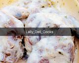 A picture of step 2 of Guinea fowl grilled with cream fraîche.
