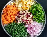 A picture of step 1 of Vegetable Lasagna.