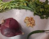 A picture of step 1 of Grill Green Peas Tikki.