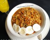 A picture of step 7 of Supreme sexy noodles😂😂.