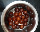 A picture of step 4 of Kala Jamun.