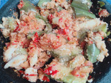 Terong Kukus sambel kelapa