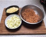 Hússal töltött cukkini-hajók (keto) recept fázis 4 fotója