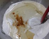 A picture of step 4 of Emma and Charlotte’s ‘special’ gluten free muffins.