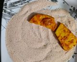 A picture of step 3 of Yam fries.