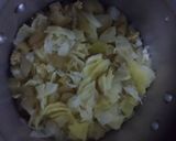 A picture of step 1 of Spicy Bhaji.