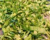 Phở khô xào cải đắng tàu hủ ki bước làm 2 hình