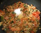 A picture of step 5 of Sprouted Green Gram (Moong) Curry.